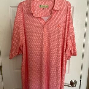 Donald Ross Men's Pink Polo Shirt